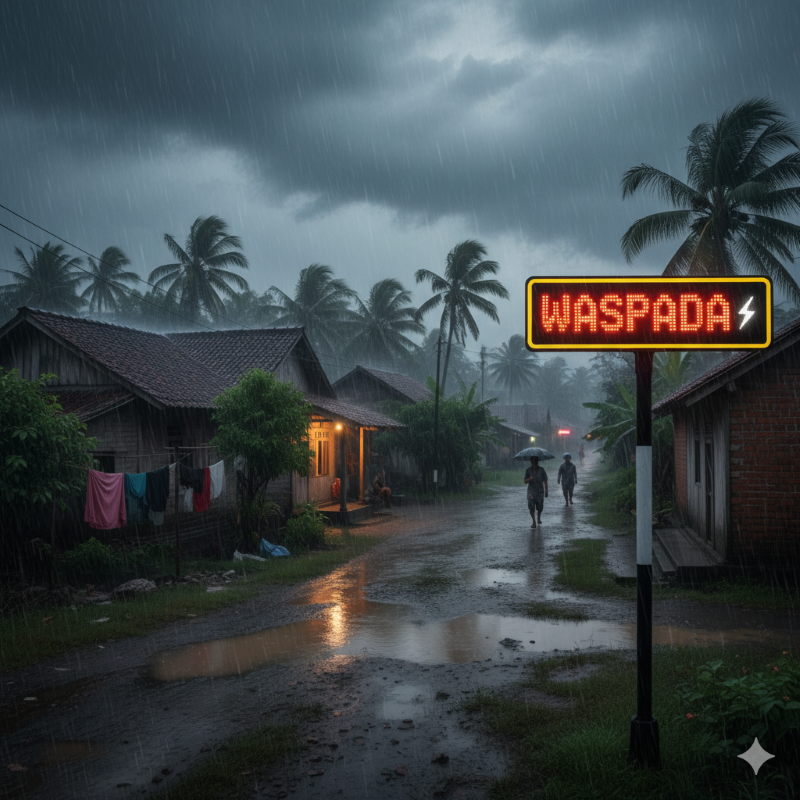 SIAGA HADAPI MUSIM PENGHUJAN PERIODE SEPTEMBER NOVEMBER 2025